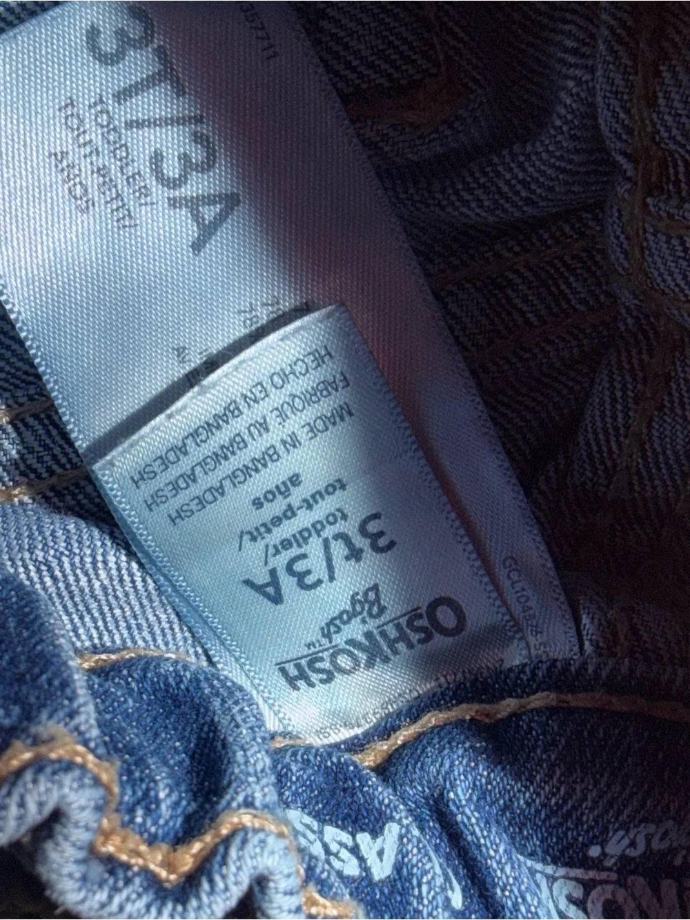 OshKosh B'gosh Women's Skinny Blue Denim Jeans